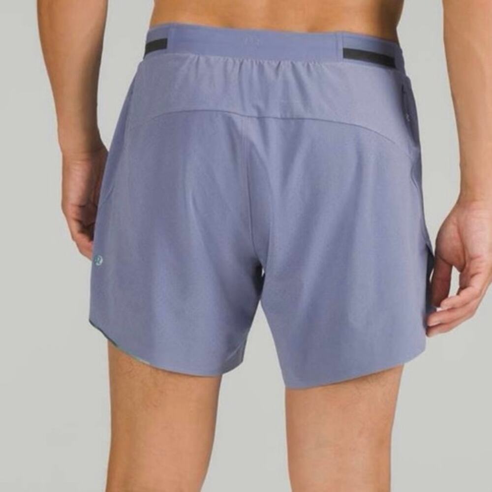 Lululemon Fast and Free Lined Short 6" in Peri purple size small